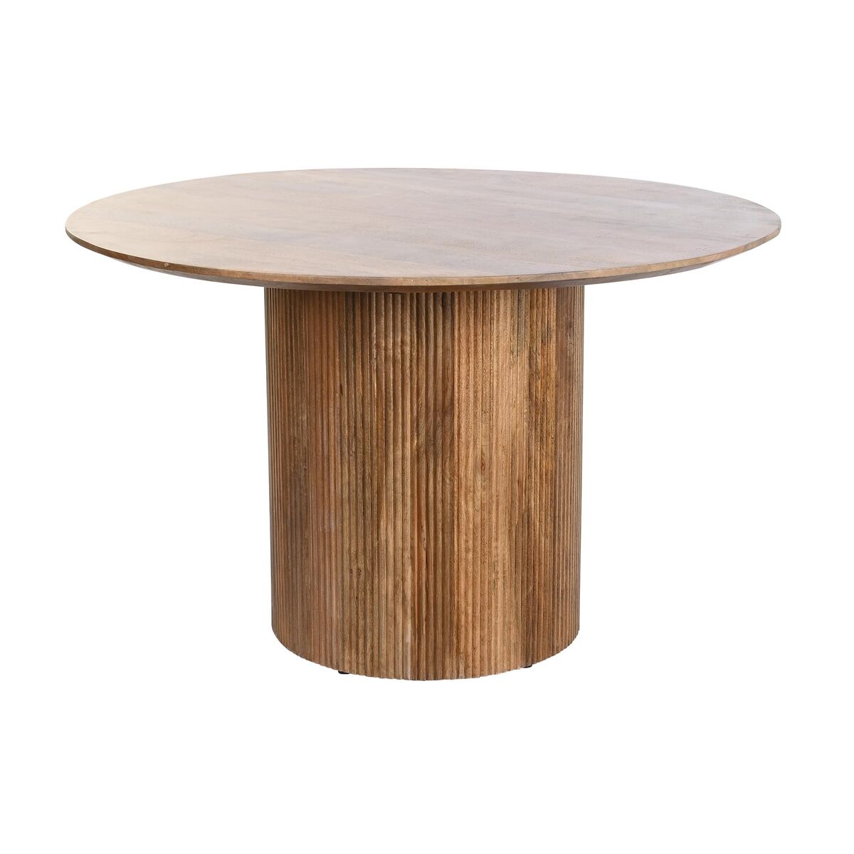 Dining Table DKD Home Decor Natural Mango wood 120 x 120 x 76 cm