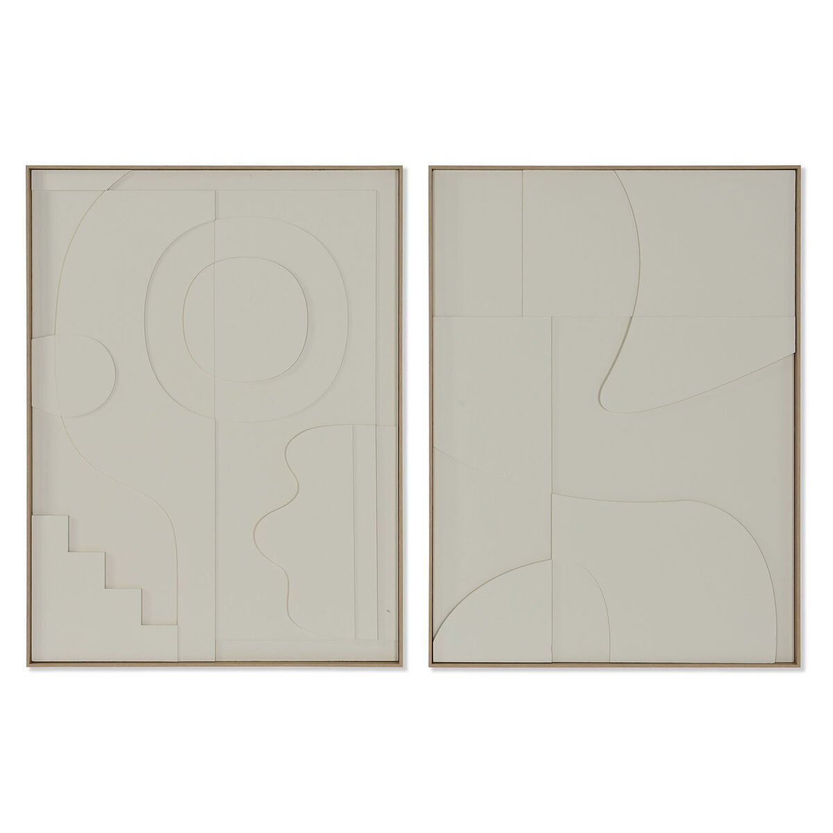 Painting Home ESPRIT Paper polystyrene 75 x 4 x 100 cm